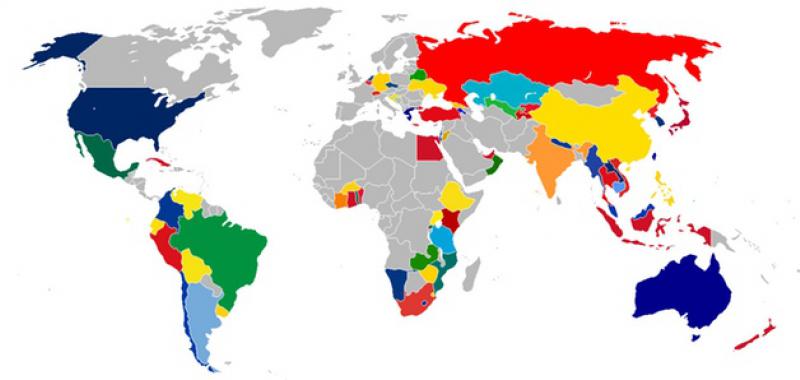 Países visitados